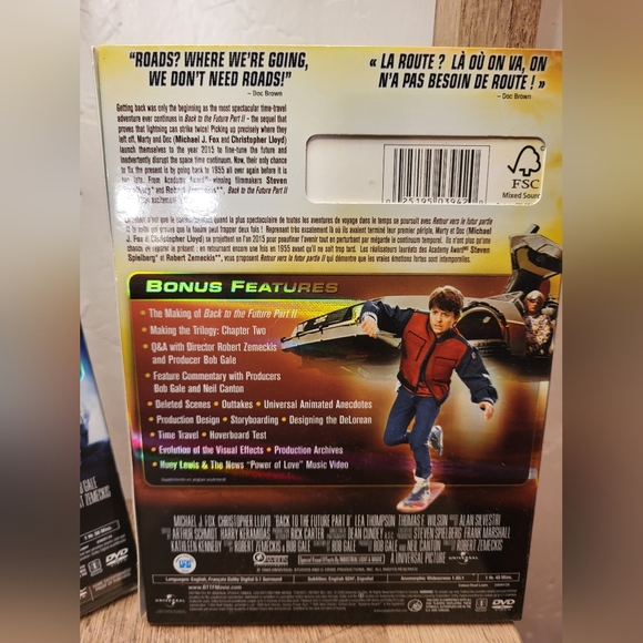 Back to the Future 1 and 2 (DVD, Michael J. Fox) SEALED 2009 - Picture 6 of 10